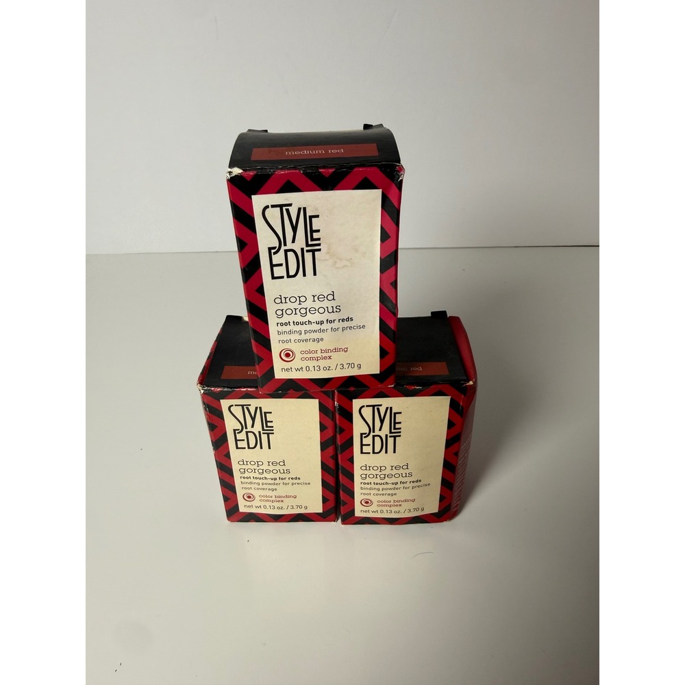 Style Edit Root Touchup Drop Red Gorgeous Medium Red Qty 3 NEW IN BOX